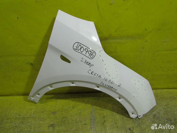 Крыло переднее Hyundai Creta 16-21г 100996
