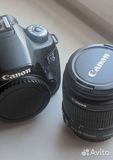 Фотоаппарат Canon 60d + линза efs 18-55 f 3.5-5.6