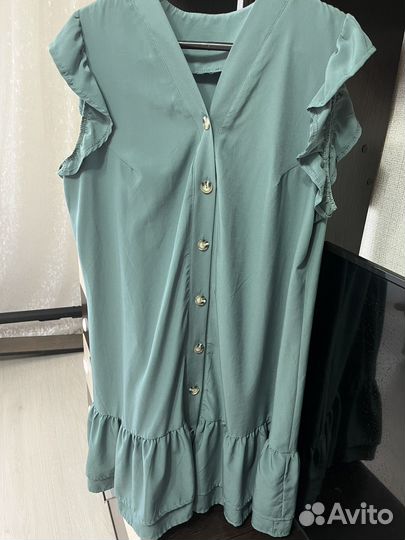 Летнее платье 52-54