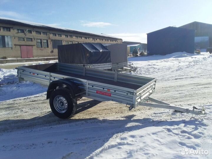 Усиленный прицеп 3.5*1.5 метра мзса 817717.R-16