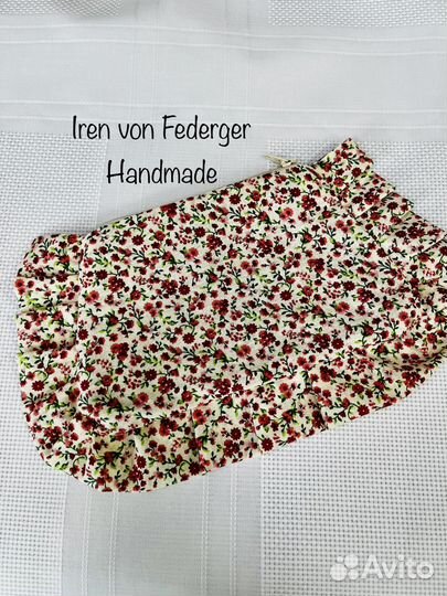 Тканевый конверт для рукоделия