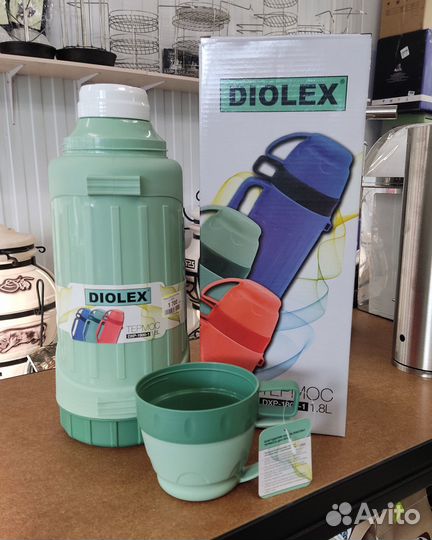 Термос diolex 1,8л