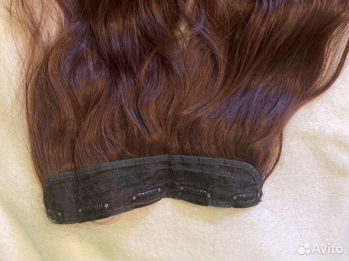 Волосы на заколках