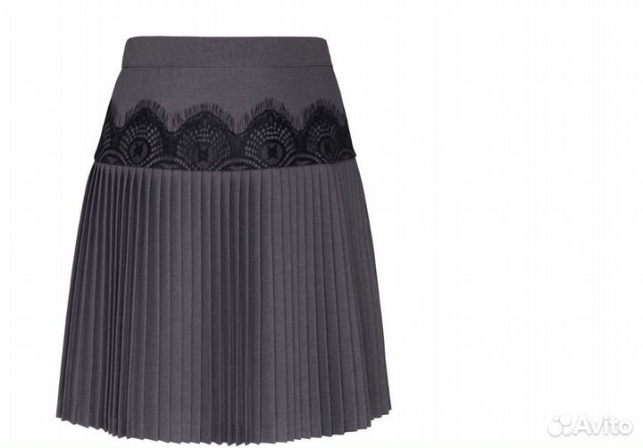 Юбка школьная новая серая 134 и 152