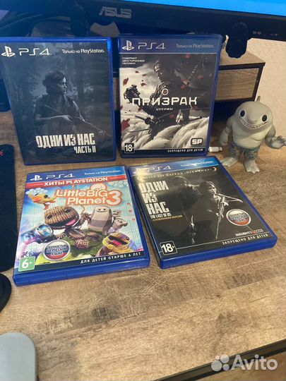4 игры на PS4 (бронь)