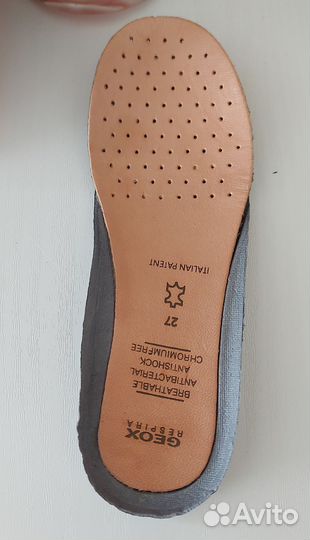 Ботинки демисезонные geox 27