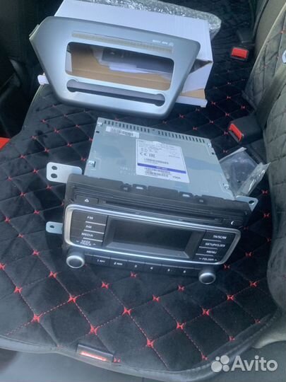 Штатная магнитола Киа Рио 3 (рестайлинг)