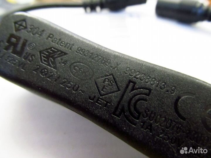 Кабель питания 2,1x5,5мм с выключателем