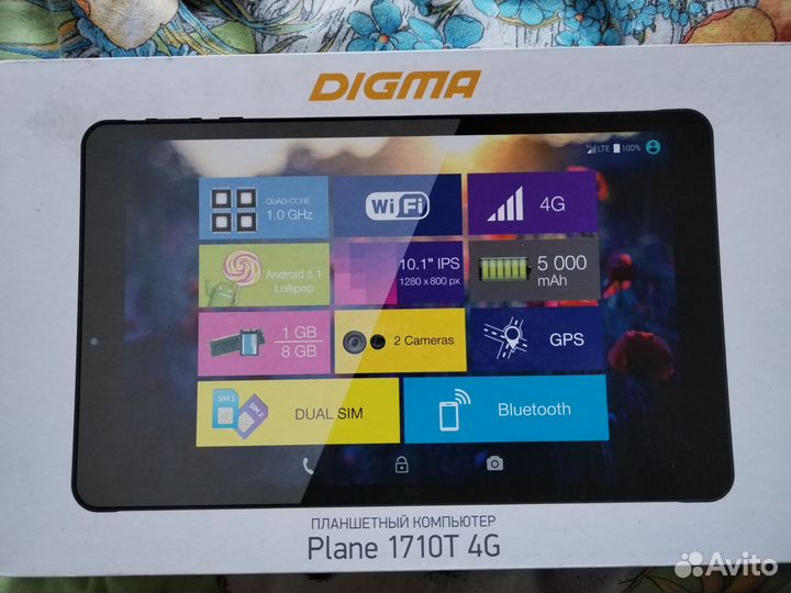 Планшет Digma