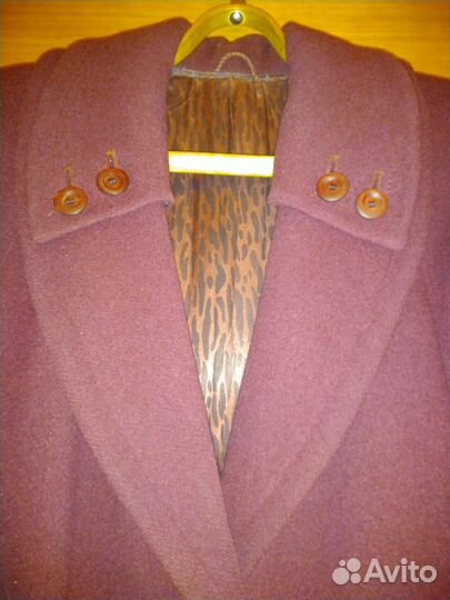 Дизайнерское пальто р. 44-46-48 драп 100%шерсть