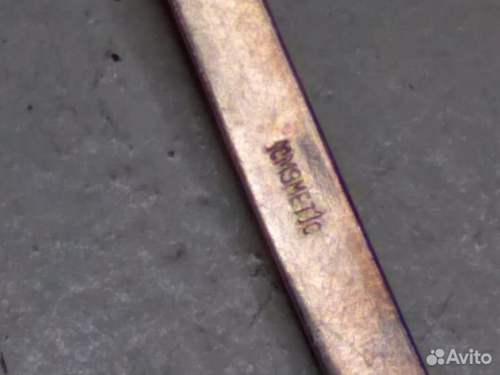 Старинная чайная ложка Серебрение 1969 СССР