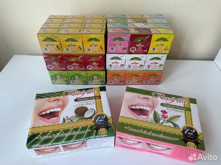 Тайская зубная паста