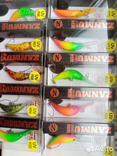 Воблеры для форели топовые 40 цветов