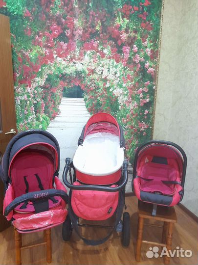 Коляска zippy 3 в 1