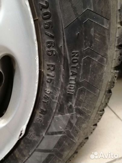 Колеса r 15 зимние мерседес вито 638 Mercedes