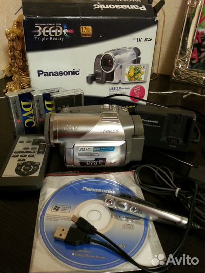 Видеокамера MiniDv Panasonic NV-GS75