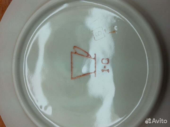 Фарфоровые кофейные пары. Барановский ф.з. 60-70 г