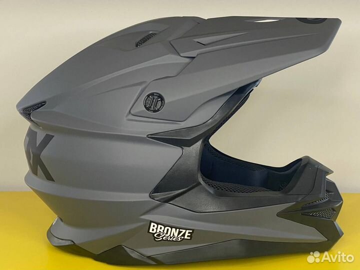 Шлем Sparx Fenix (JK-6803) серый матовый