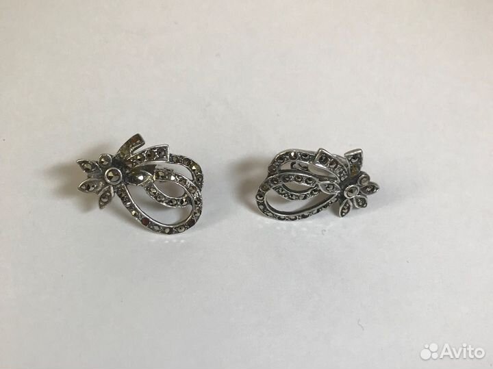 Серьги серебро 925