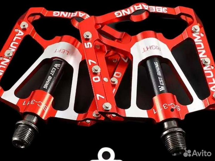 Педали на 3х промподшипниках