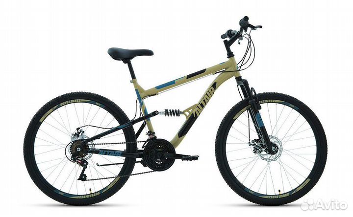 Велосипед двухподвесный Altair MTB FS 26