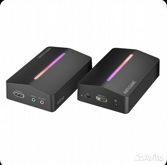 Карта видеозахвата Fifine V3 RGB (Black)