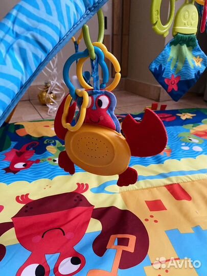 Развивающий коврик tiny love подводный мир