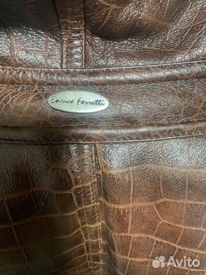 Кожаная куртка мужская 50 52 зимняя