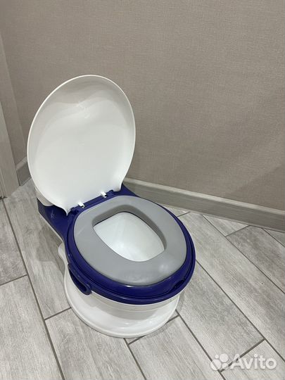 Продам горшок, унитаз детский с мягким сиденьем