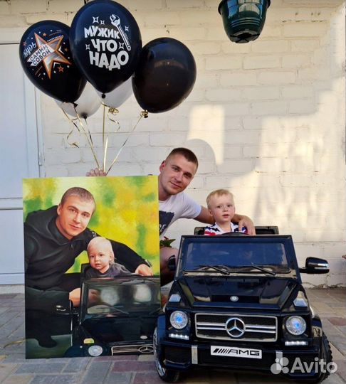 Портрет по фото на заказ маслом