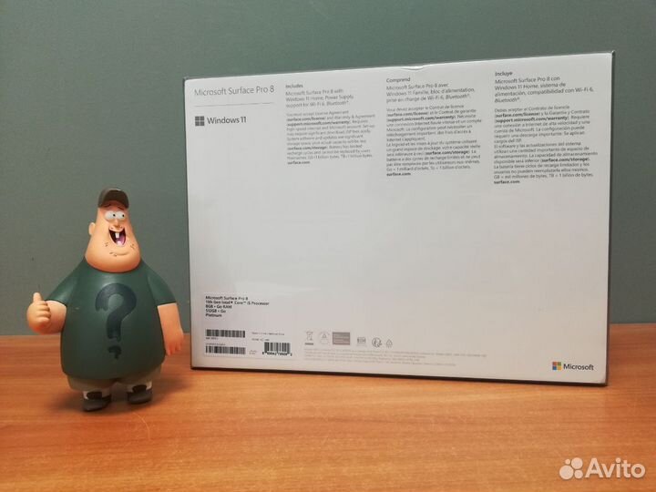 Microsoft Surface Pro 8 i5 8Gb 512Gb Platinum EBP