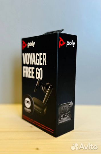 Наушники Poly Voyager Free 60 черный