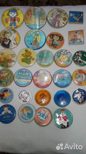 Коллекция детских значков