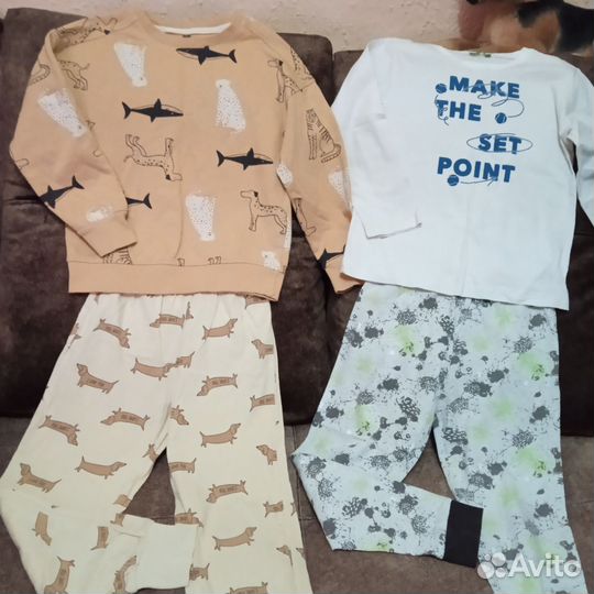 Вещи пакетом на мальчика 5-6 лет (116 см)