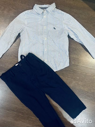 Рубашка и брюки для мальчика 92