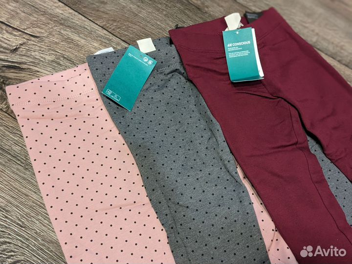 HM 98-104 леггинсы/лосины, лонгсливы, водолазки