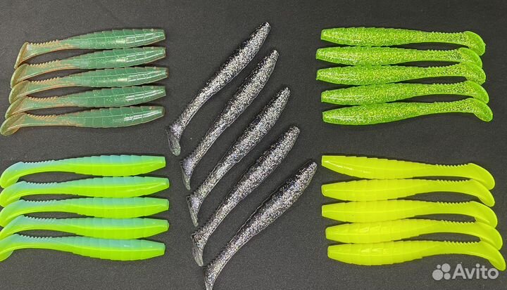 Силиконовые приманки Геко 110 мм