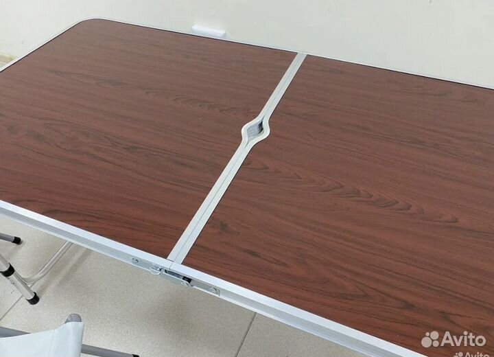 Стол складной туристический (+ 4 стула)