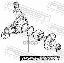 DAC42770039-KIT к-кт подшипника ступицы задней