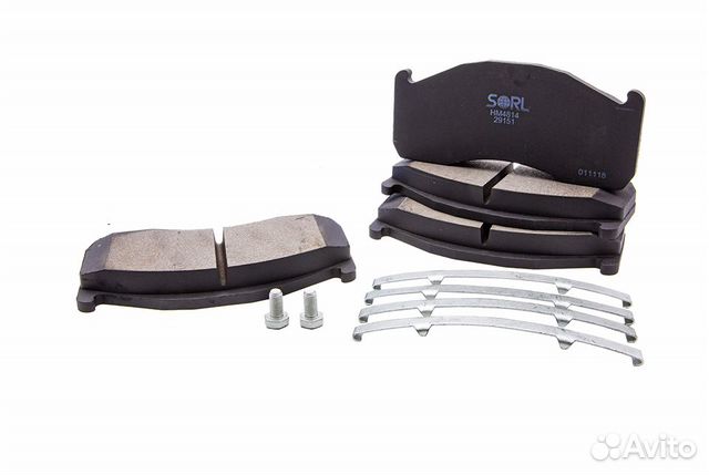 Колодки тормозные дисковые (к-кт) вольво volvo