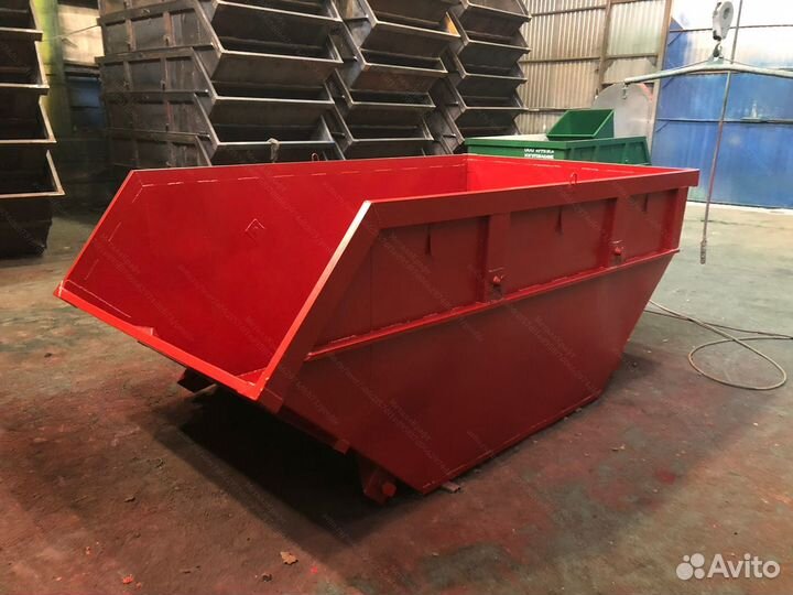 Бункер для мусора 8м3