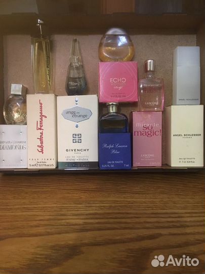 Духи винтаж миниатюры