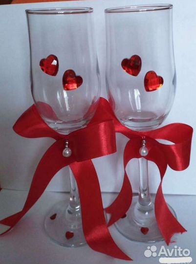 Бокалы на свадьбу