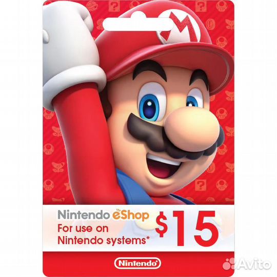 Nintendo gift card