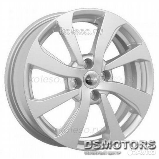 Диски кс893 6.0/16 4x100 ET41 d60.1 сильвер