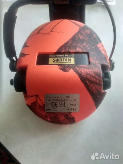 Активные наушники MSA Sordin Supreme Pro-X LED