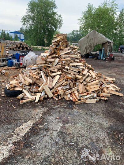 Дрова березовые колотые
