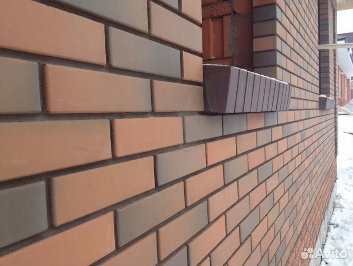 Кирпич облицовочный