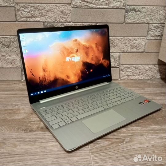 Свежий Ноутбук HP Ryzen 7 4700U 8ядер/8gb/256gb
