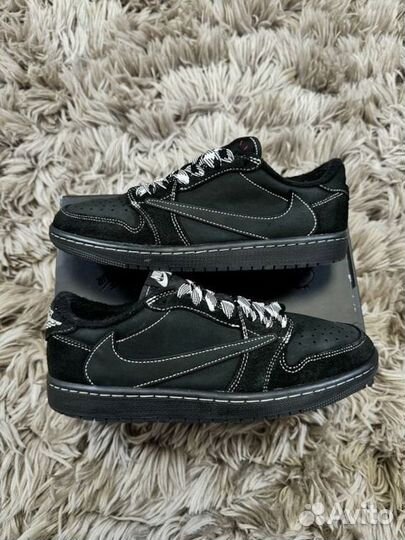 Кеды nike air force 1 black phantom Travis Scott